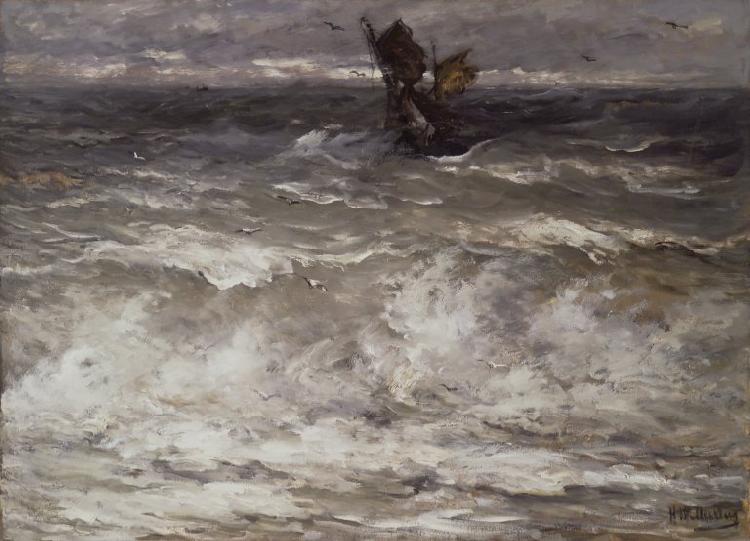 Hendrik Willem Mesdag In Danger